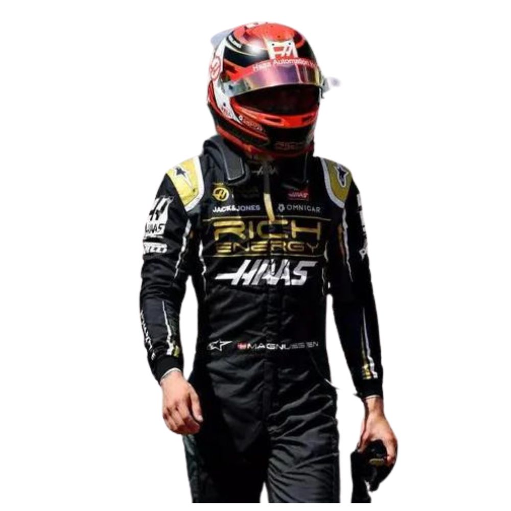 Formula 1 Race Suit Kevin Magnussen Haas 2019 - Image 3
