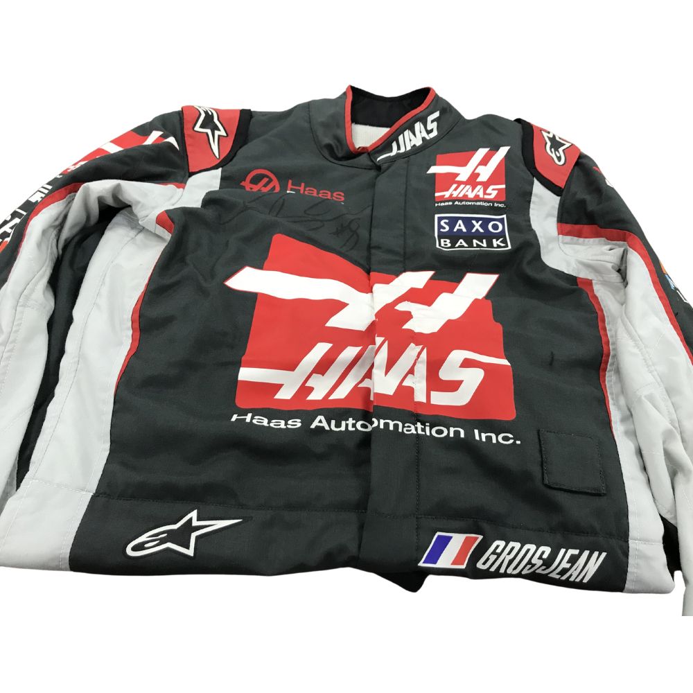 Formula 1 Race Suit Inspired Romain Grosjean Haas 2018 - Image 2
