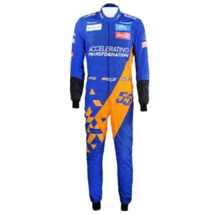 Suit Inspired F1 Race Carlos Sainz Mclaren 2019