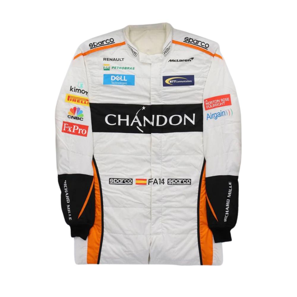 Formula 1 Race Suit Inspired Fernando Alonso Mclaren 2018