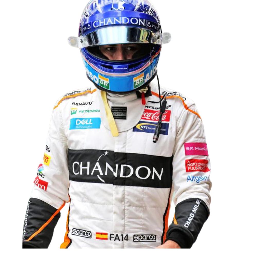 Formula 1 Race Suit Inspired Fernando Alonso Mclaren 2018 - Image 2