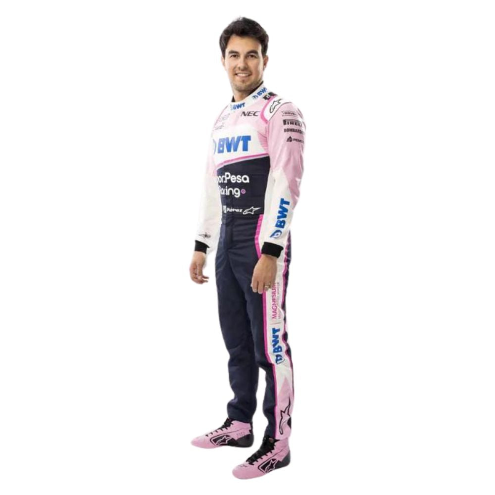 Suit Inspired F1 Race Sergio Perez Racing Point 2019 - Image 3