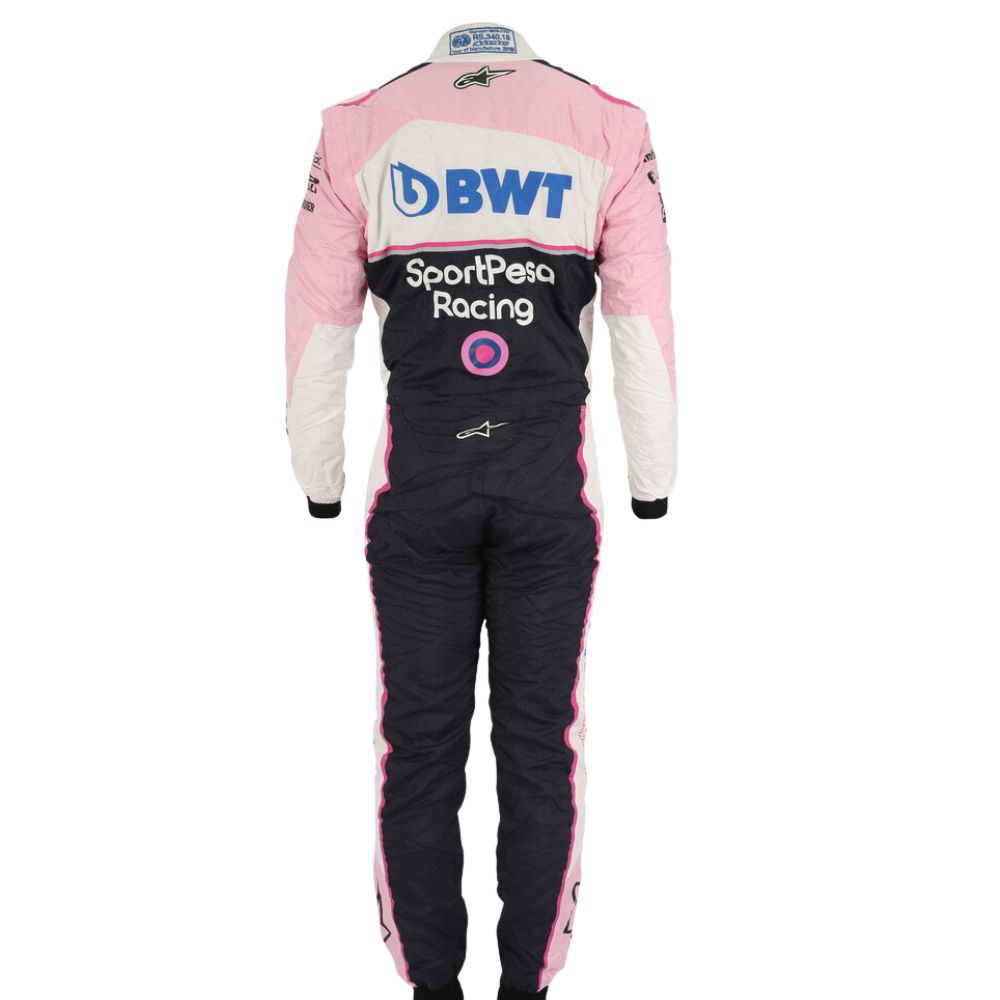 Suit Inspired F1 Race Lance Stroll Racing Point 2019 - Image 3