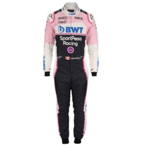 Suit Inspired F1 Race Lance Stroll Racing Point 2019