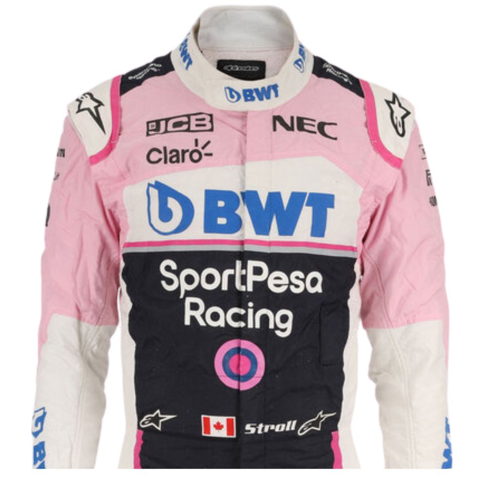 Suit Inspired F1 Race Lance Stroll Racing Point 2019 - Image 2