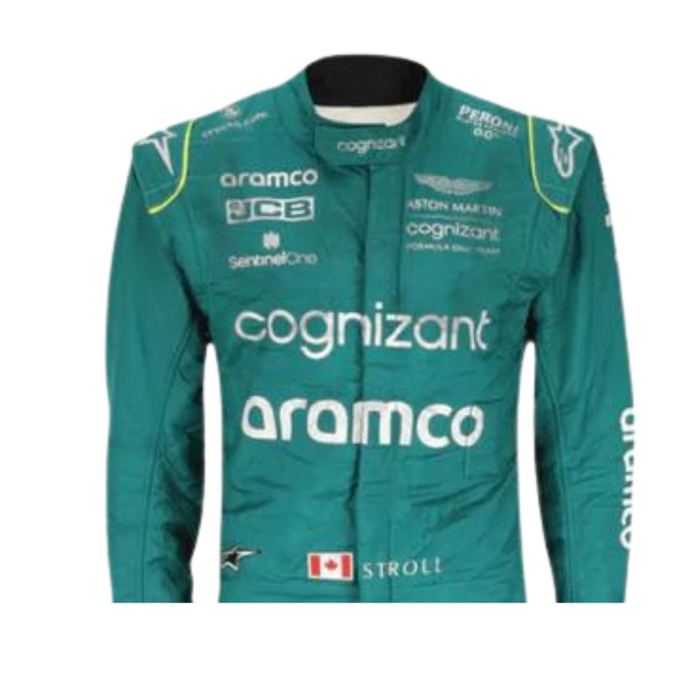 Suit 2022 F1 Race Lance Stroll Aston Martin - Image 3