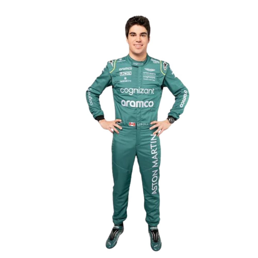 Suit 2022 F1 Race Lance Stroll Aston Martin - Image 2