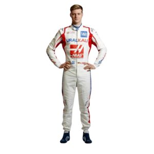 Suit Inspired F1 Race Mick Schumacher Haas 2021