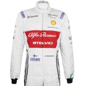 Suit Inspired F1 Race Kimi Räikkönen Alfa Romeo 2019