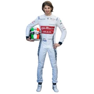 Suit Inspired F1 Race Antonio Giovinazzi Alfa Romeo 2019