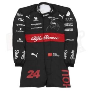 F1 Suit Inspired Zhou Guanyu Alfa Romeo 2023