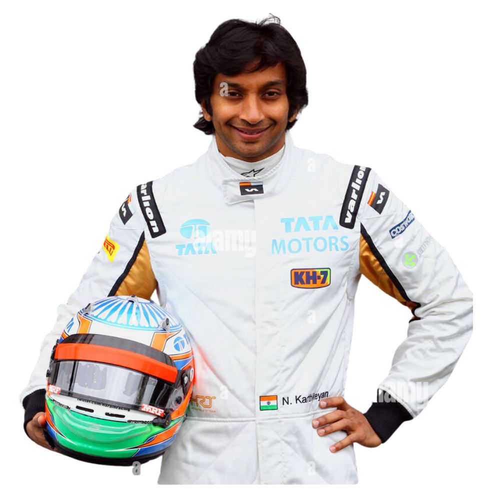 Formula 1 Racing Suit Narain Karthikeyan HRT 2012 - Image 3