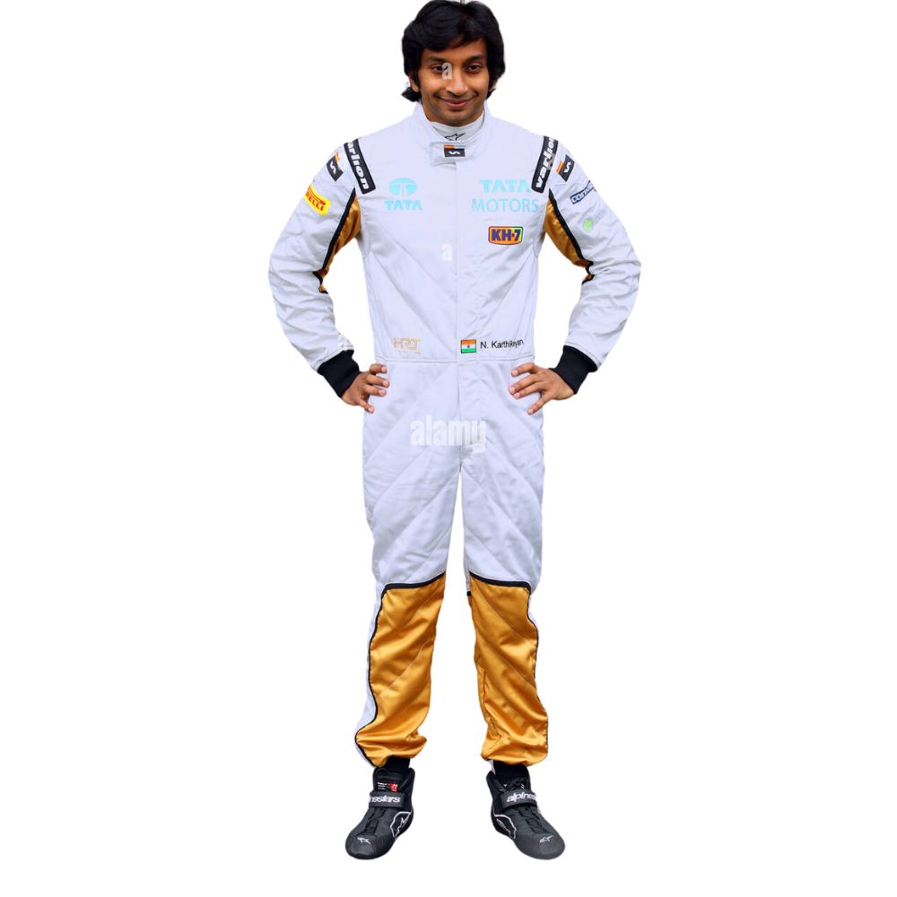 Formula 1 Racing Suit Narain Karthikeyan HRT 2012 - Image 2
