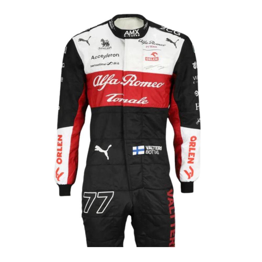Suit 2022 F1 Race Valtteri Bottas Alfa Romeo