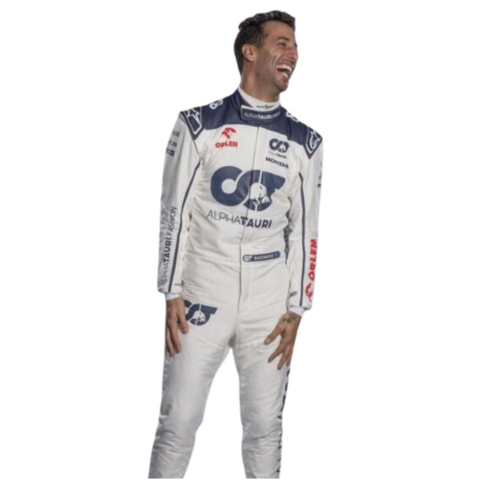 F1 Suit Inspired Daniel Ricciardo AlphaTauri 2023 - Image 2
