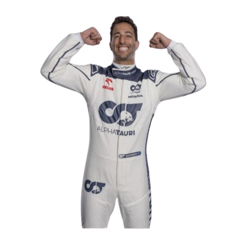 F1 Suit Inspired Daniel Ricciardo AlphaTauri 2023 - Image 4