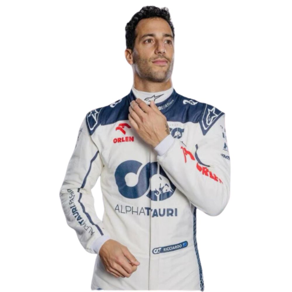 F1 Suit Inspired Daniel Ricciardo AlphaTauri 2023 - Image 3