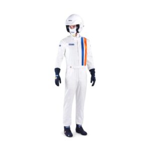 White Sparco Racing Suit