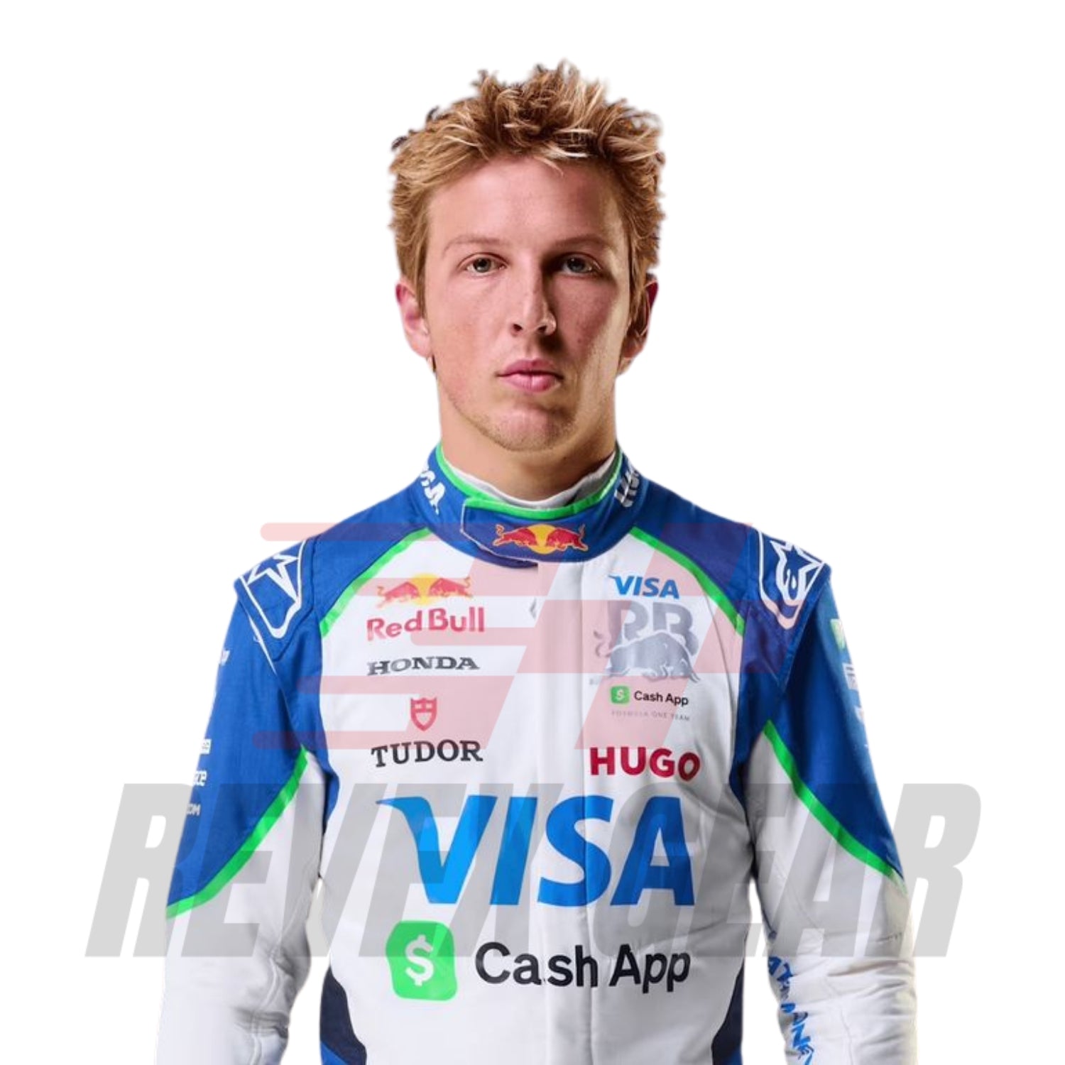 Liam Lawson 2025 Visa Cash App Edition F1 Race Suit - Image 4