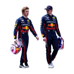 2025 F1 Racing Costume Worn by Max Verstappen & Liam Lawson - F1 Replica Racing Suit | Brex Race Gear