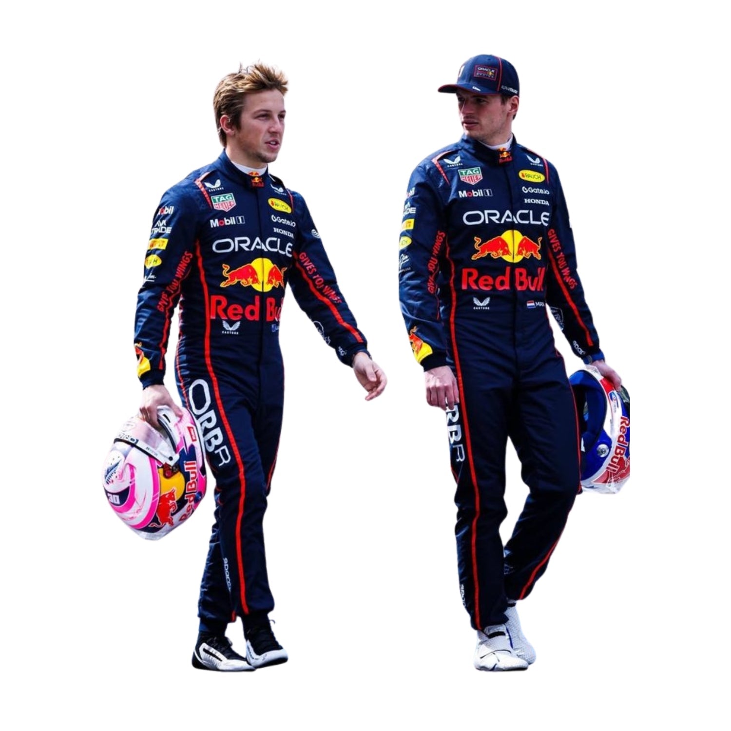 2025 F1 Racing Costume Worn by Max Verstappen & Liam Lawson - F1 Replica Racing Suit | Brex Race Gear
