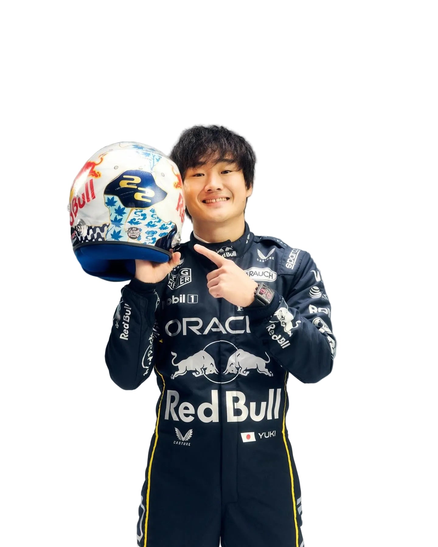 2025 Yuki Tsunoda Las Vegas GP F1 Racing Suit - F1 Replica Racing Suit | Brex Race Gear