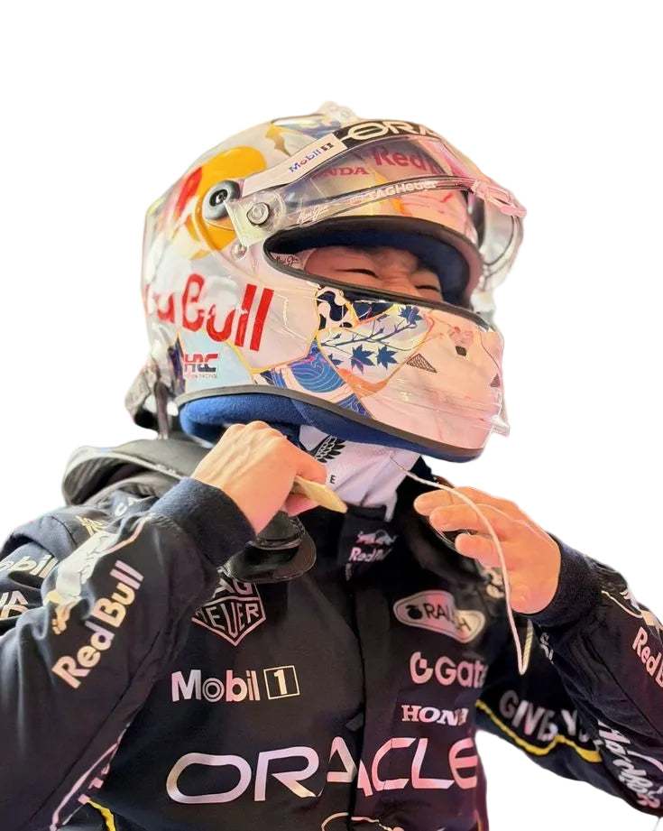 2025 Yuki Tsunoda Las Vegas GP F1 Racing Suit - F1 Replica Racing Suit | Brex Race Gear