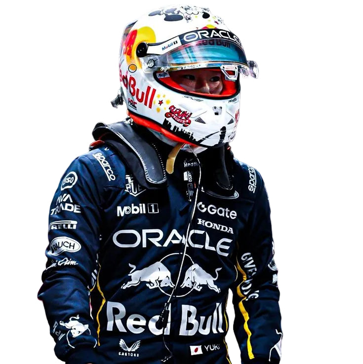 2025 Yuki Tsunoda Las Vegas GP F1 Racing Suit - F1 Replica Racing Suit | Brex Race Gear