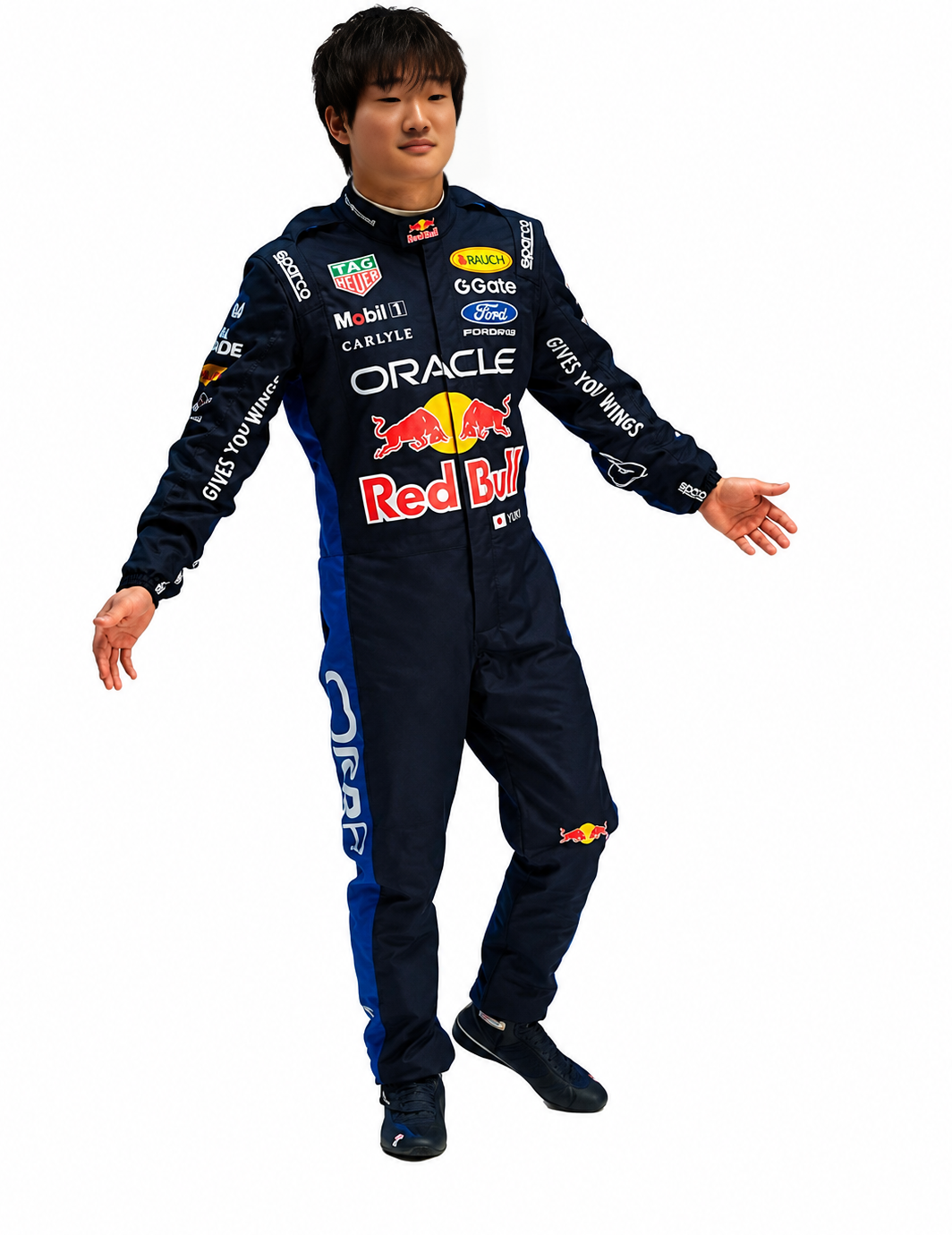 2026 Yuki Tsunoda F1 Racing Suit - F1 Replica Racing Suit | Brex Race Gear