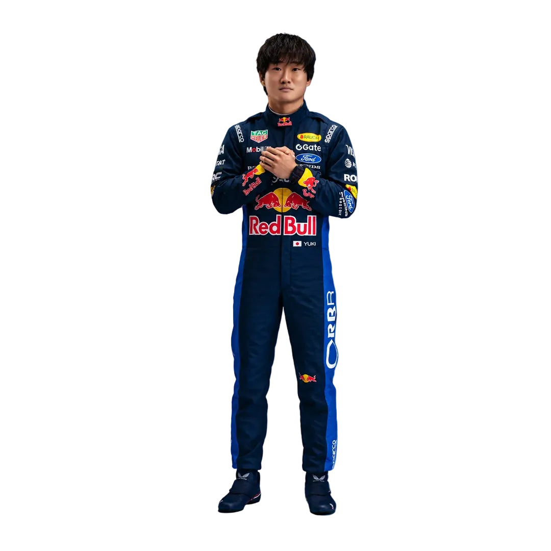 2026 Yuki Tsunoda F1 Racing Suit - F1 Replica Racing Suit | Brex Race Gear