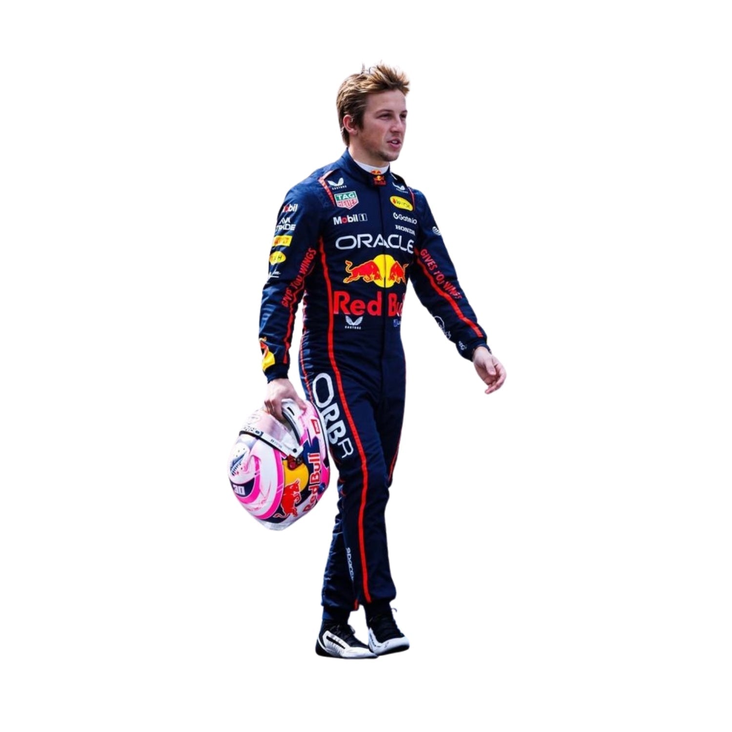 2025 F1 Racing Costume Worn by Max Verstappen & Liam Lawson - F1 Replica Racing Suit | Brex Race Gear