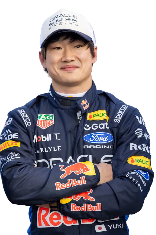 2026 Yuki Tsunoda F1 Racing Suit - F1 Replica Racing Suit | Brex Race Gear